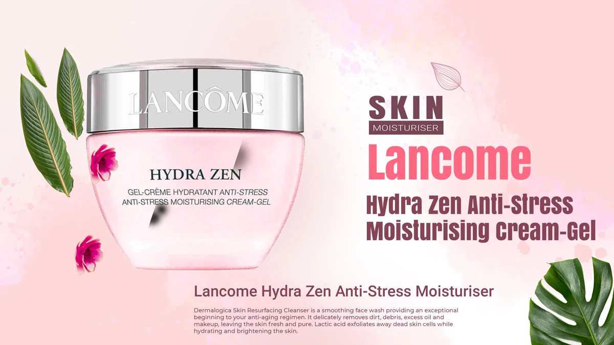 Lancome Hydra Zen Anti-Stress Moisturising Cream-Gel 50 ml (Pack of 1)