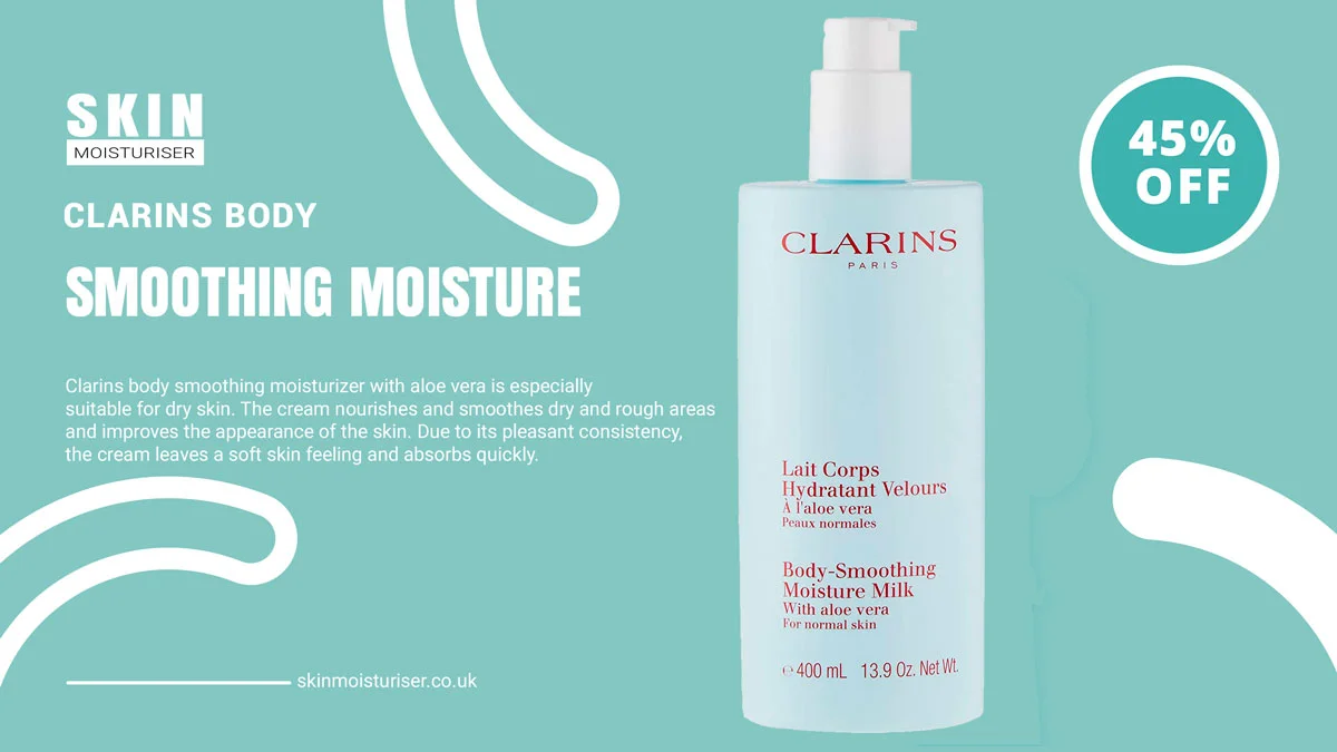 Clarins Body Smoothing Moisture Milk with Aloe Vera, 400 ml