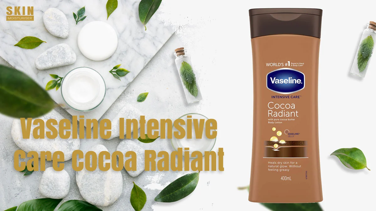 Vaseline Intensive Care Cocoa Radiant 100 Percent cocoa butter Body Lotion for dry skin 400ml