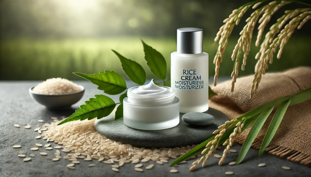 benefits of rice cream moisturiser