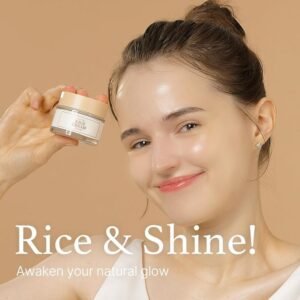 Rice-based moisturisers 