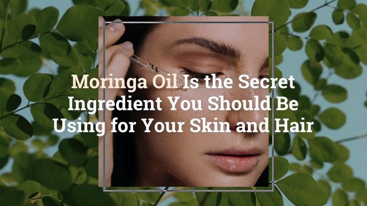 Moringa oil moisturises 